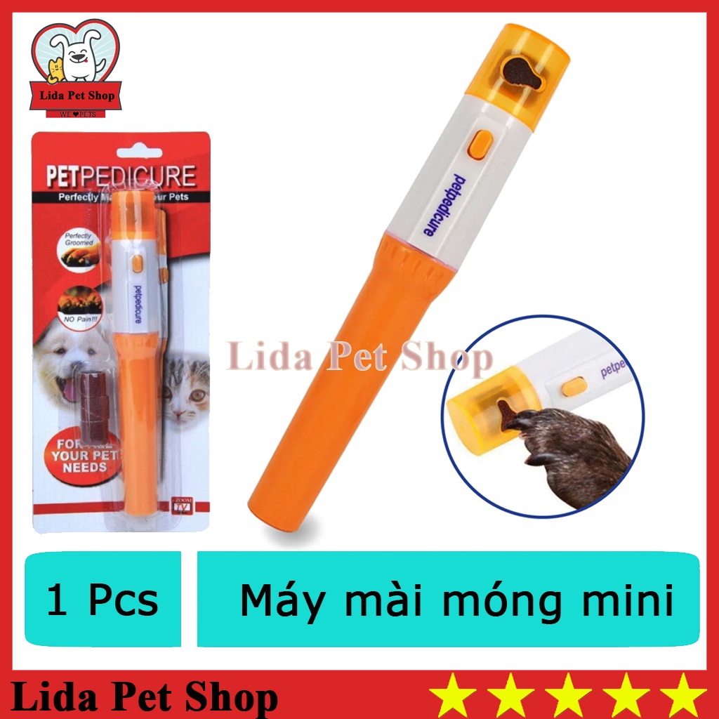 Máy mài móng chân chó mèo. Mài móng chó mèo chạy bằng pin 0 - Lida Pet Shop