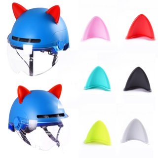 Set 2 tai mèo gắn nón bảo hiểm có keo dán
