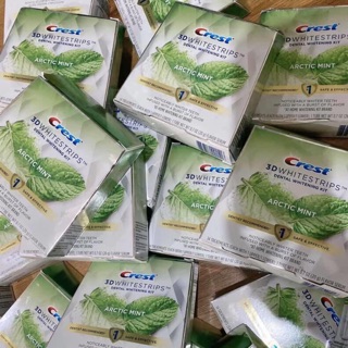 Miếng dán răn thế hệ mới Crest 3D white arctic mint