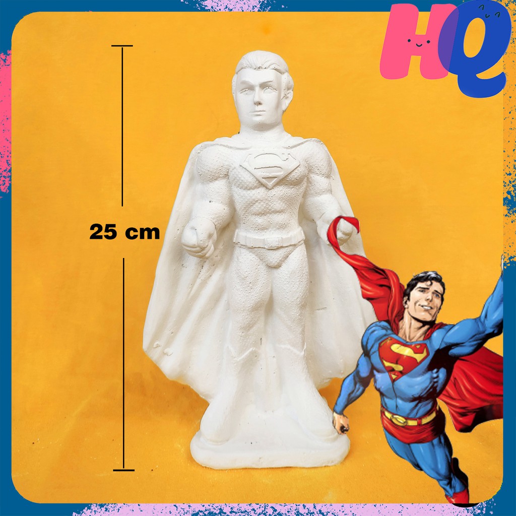 🌈 Tượng thạch cao SIÊU NHÂN - NGƯỜI DƠI tô màu đồ chơi cho bé cỡ đại