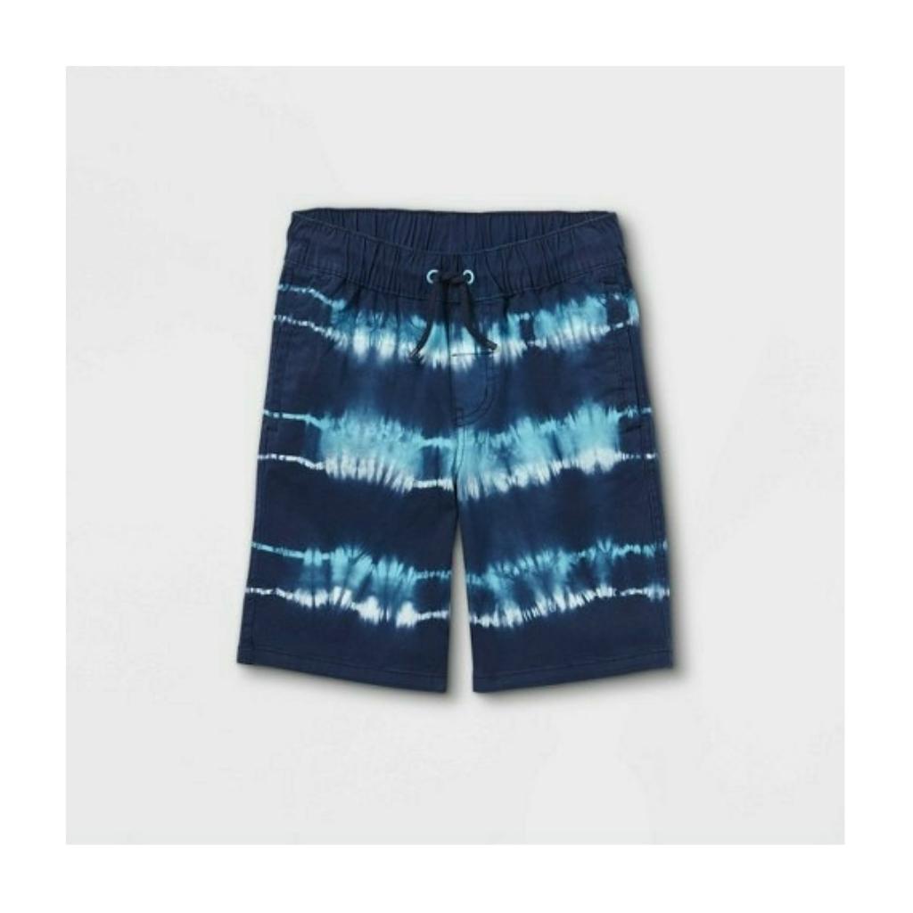 Quần Short Bé Trai Hippo House Xuất Dư Size Đại 4 đến 16 Tuổi Chất Thô, Kaki