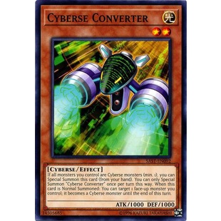 Thẻ bài Yugioh - TCG - Cyberse Converter / SAST-EN092'