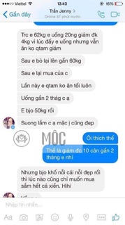 Thảo dược Mộc giảm cân