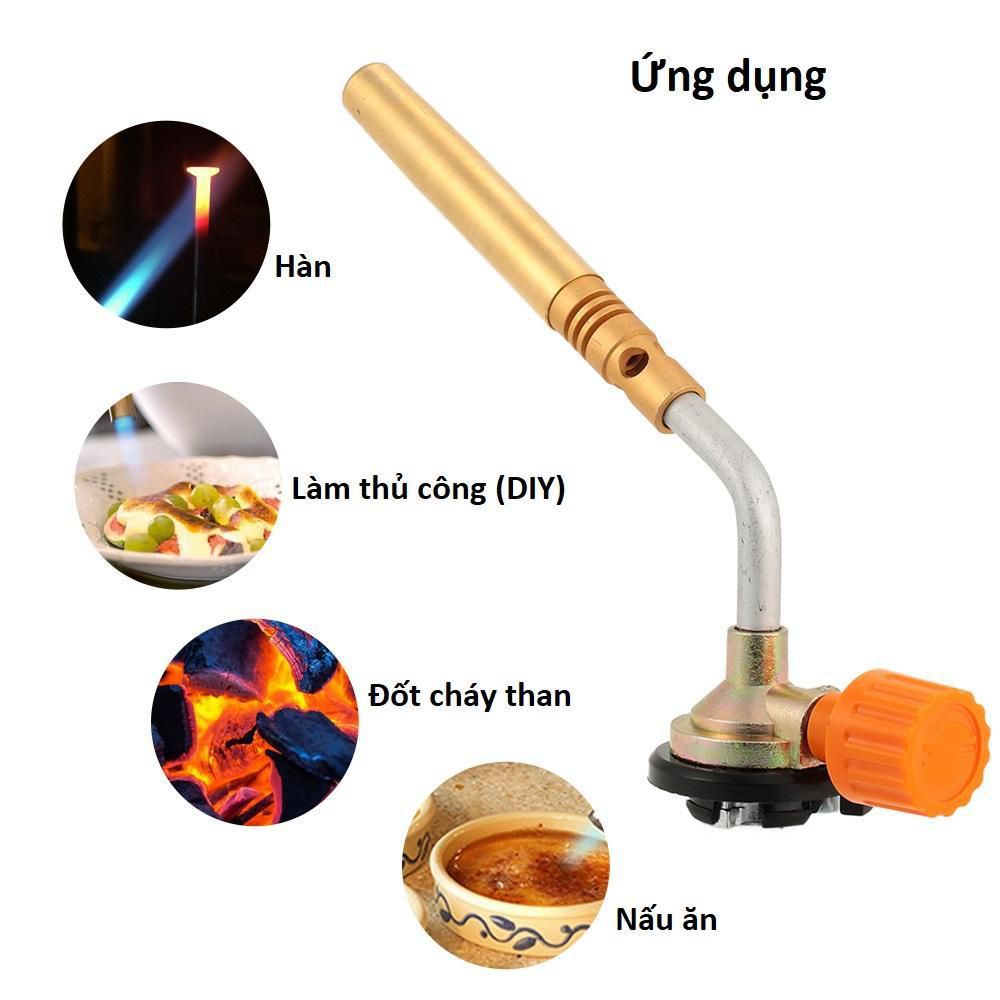 Khò lửa ống đồng cao cấp dùng trong gia đình