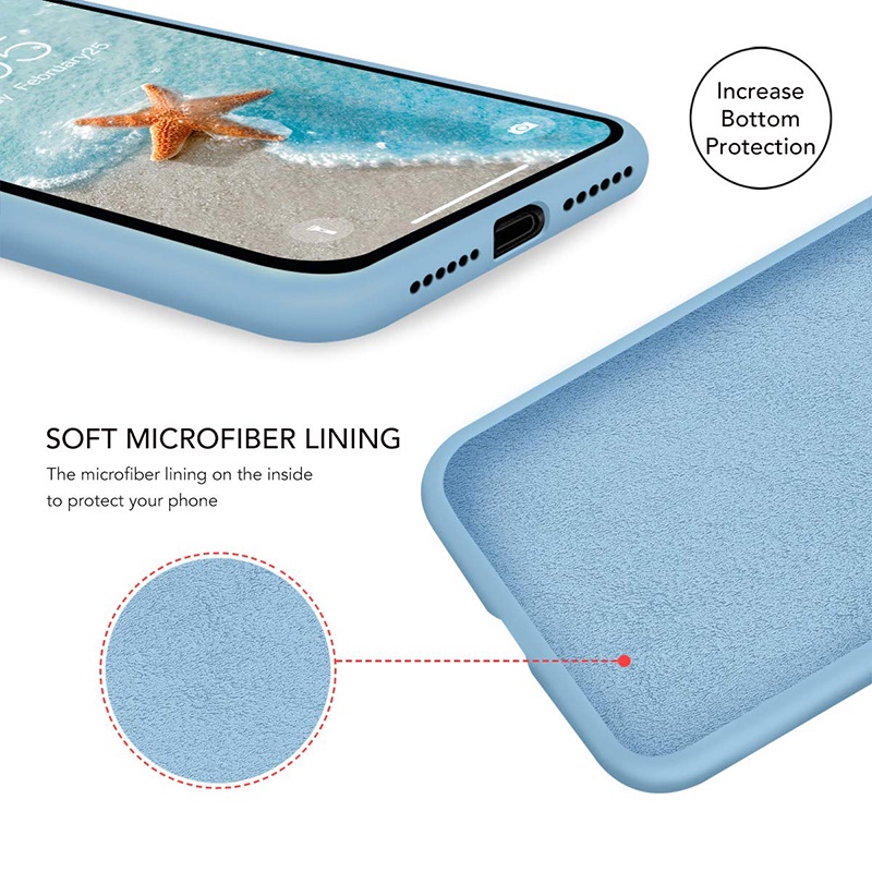 Ốp lưng Redmi Note 11 10 9 11S Pro điện thoại silicon mỏng có dây che phủ hoàn toàn camera thích hợp cho