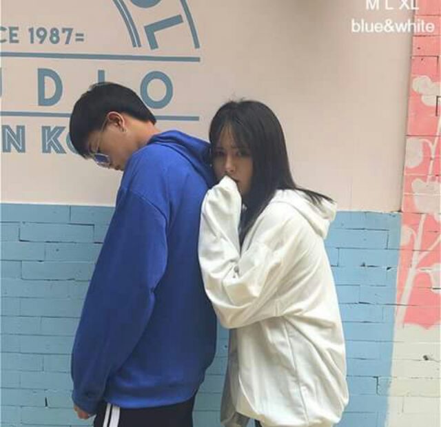 Áo hoodie trơn tay dài nỉ basic unisex màu vàng