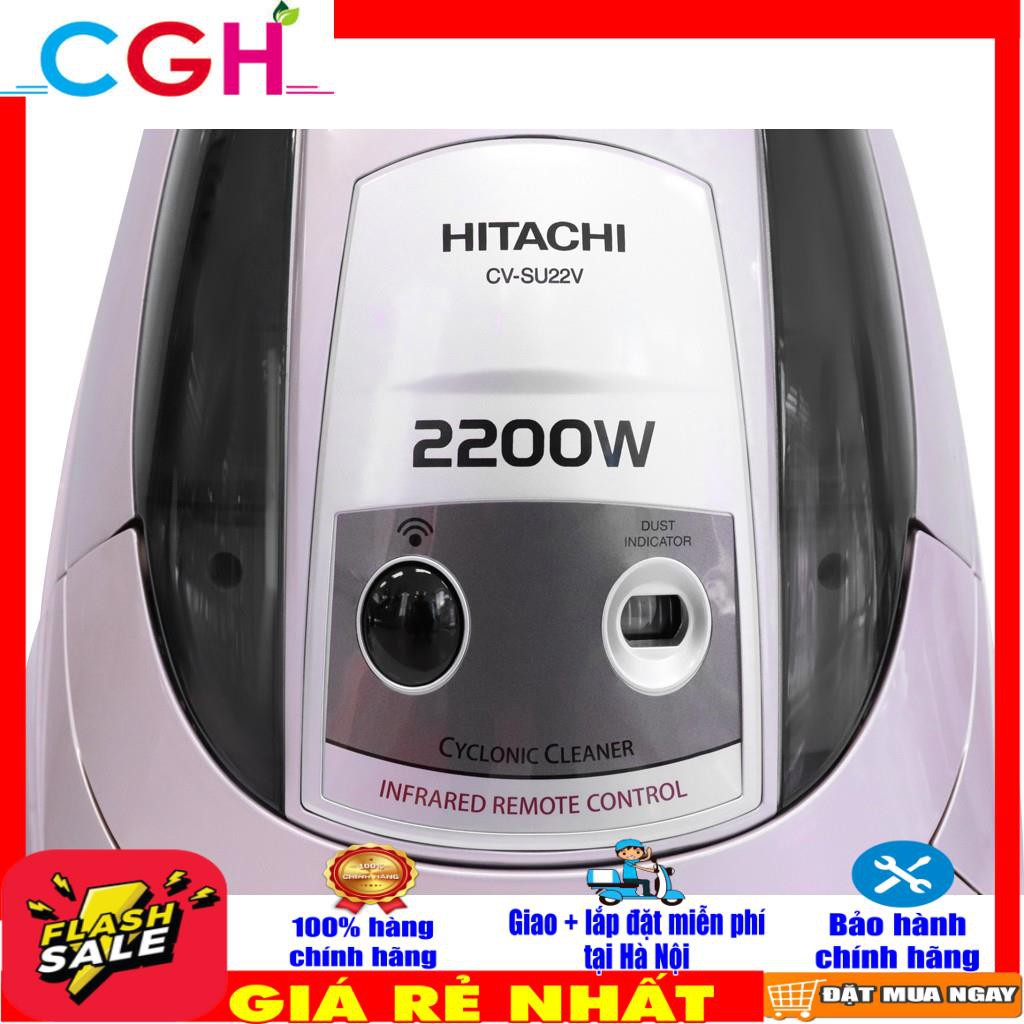 Máy hút bụi Hitachi CV-SU22V Công suất 2200W - Hàng chính hãng