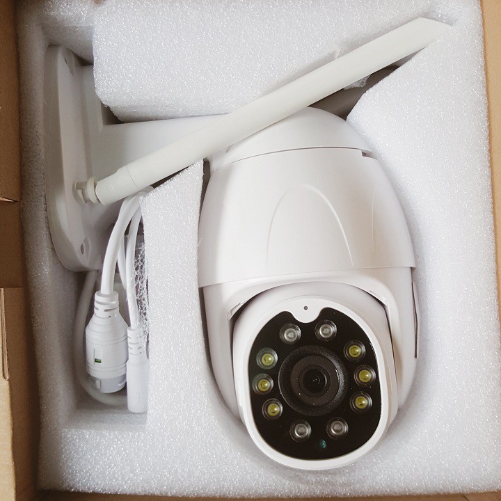 Camera ngoài trời yoosee Ptz 10Led 3.0Mpx Fhd1080P quay quét 360 độ siêu nét, có màu ban đêm | BigBuy360 - bigbuy360.vn