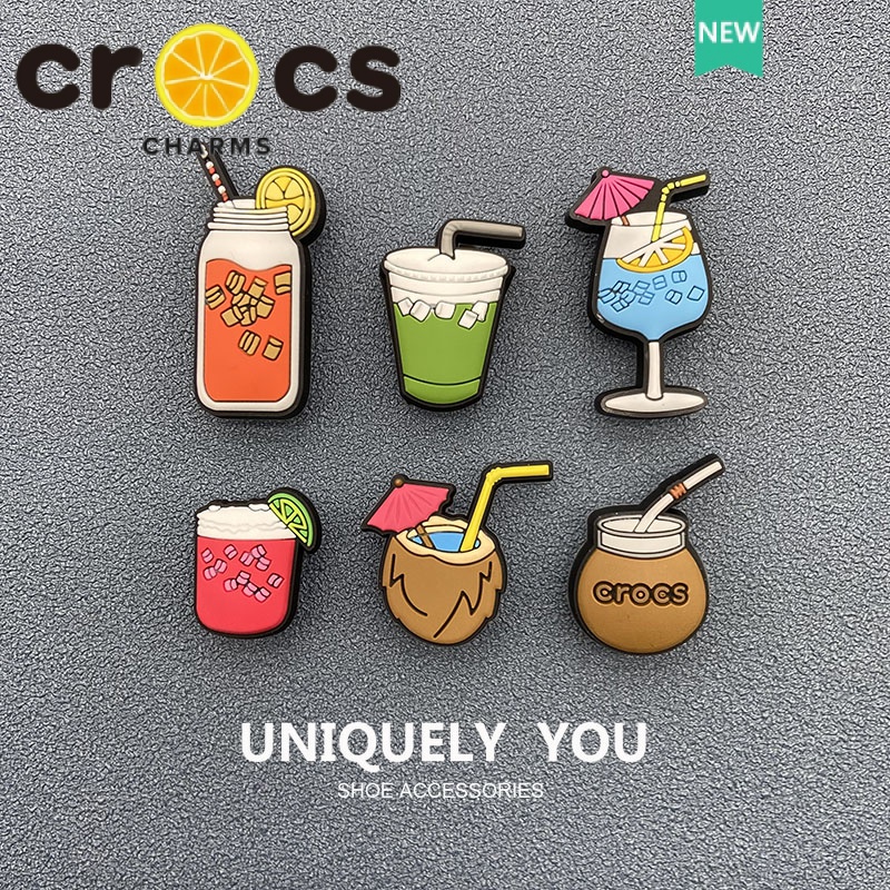 Phụ Kiện Khóa Giày crocs Họa Tiết Hoa Thời Trang Mùa Hè