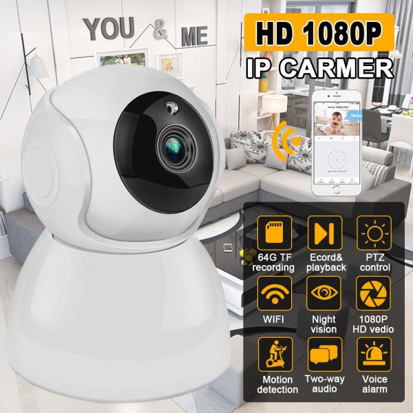 Camera an ninh không dây Wifi 1080P 720P P2P với tầm nhìn ban đêm tốt