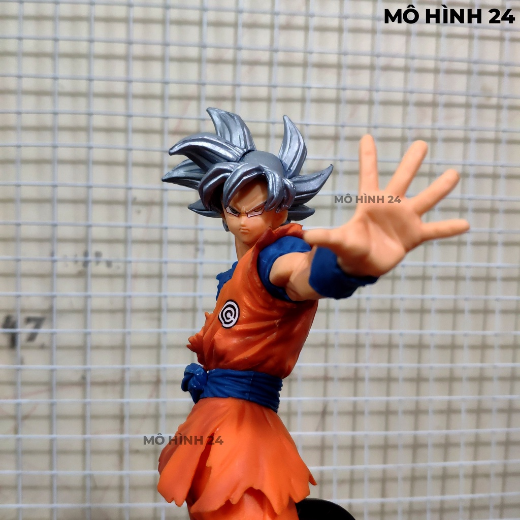 Mô hình goku bản năng vô cực SDBH Super Dragon Ball Heroes 10th Anniversary Figure Son Goku Selfish Secret Sign UI