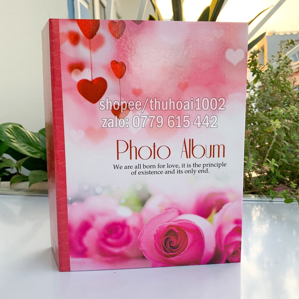 Album đựng 100 ảnh 15x21 bìa giấy