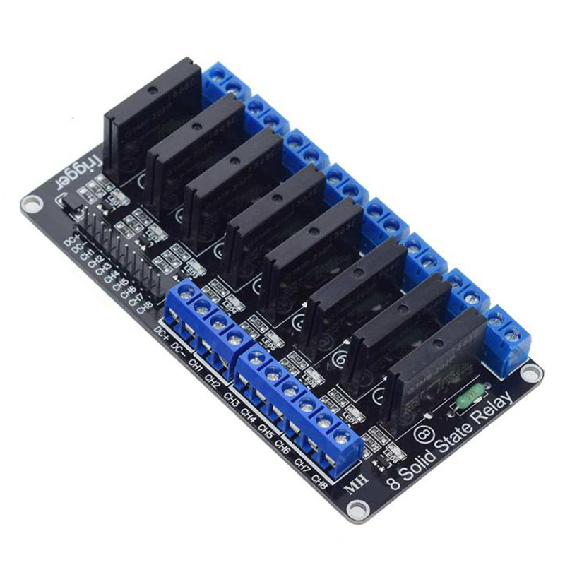 1 Mô Đun Rơ Le 5V 8 Kênh OMRON SSR 250V 2A Cho Arduino