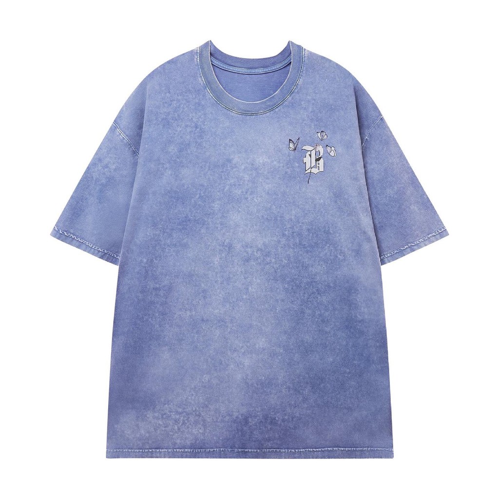 Áo Butterfly Wash - Xanh