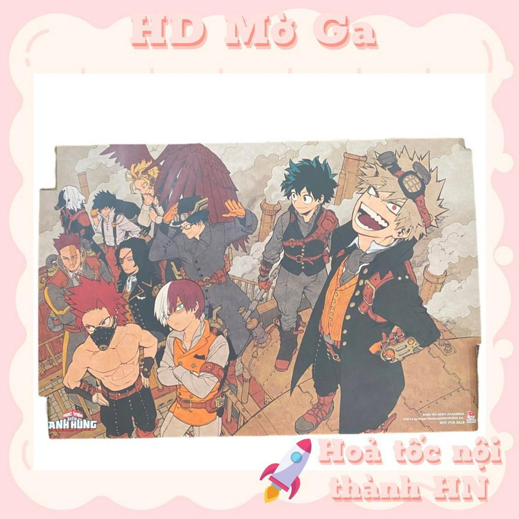 Poster Blue Lock, Slam Dunk, JJK Vol 0  Poster phát hành, treo tường trang trí