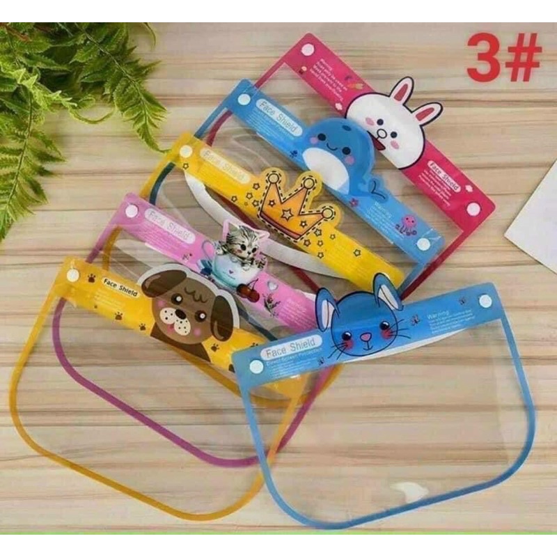 Kính chắn giọt bắn chống dịch cho bé - kính che mặt chắn bụi