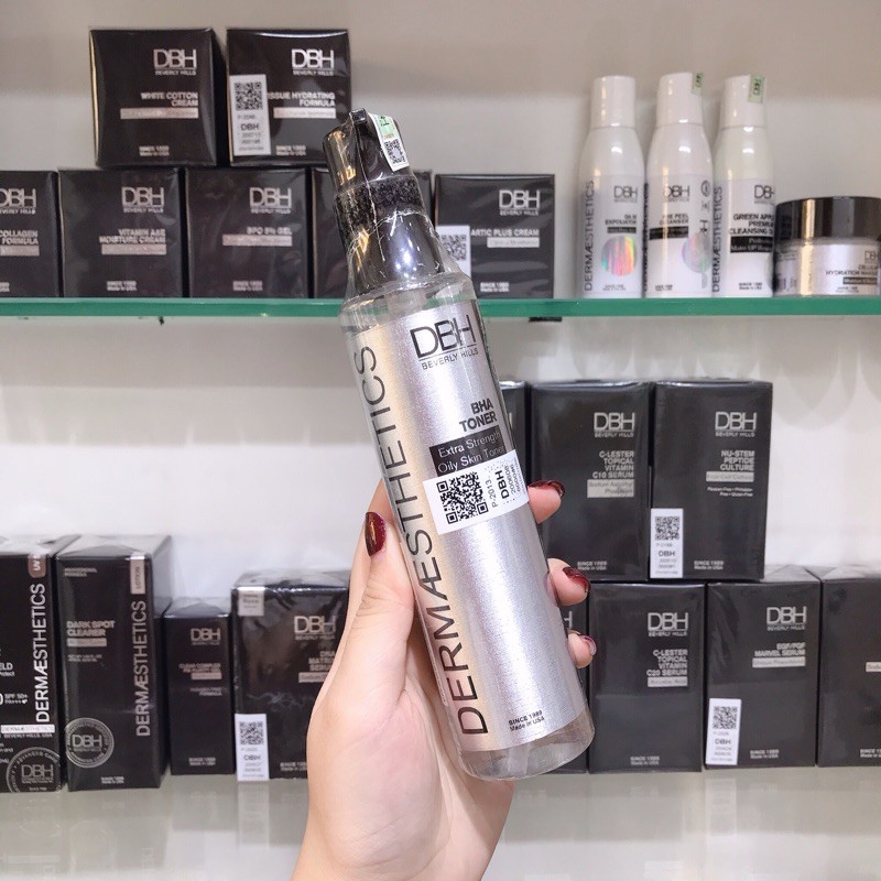 Nước hoa hồng DBH BHA Toner 177ml cho dầu mụn