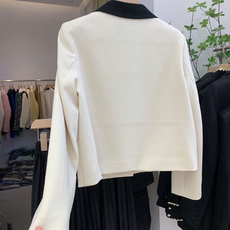 Áo khoác vest dáng ngắn