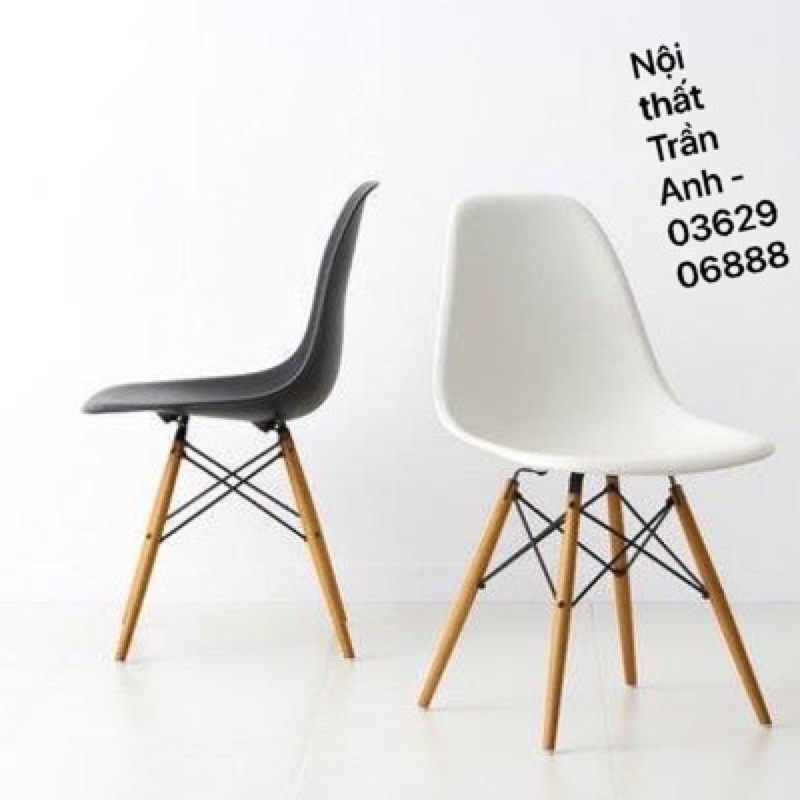 GHẾ NHỰA EAMES nhập khẩu ( j01 )