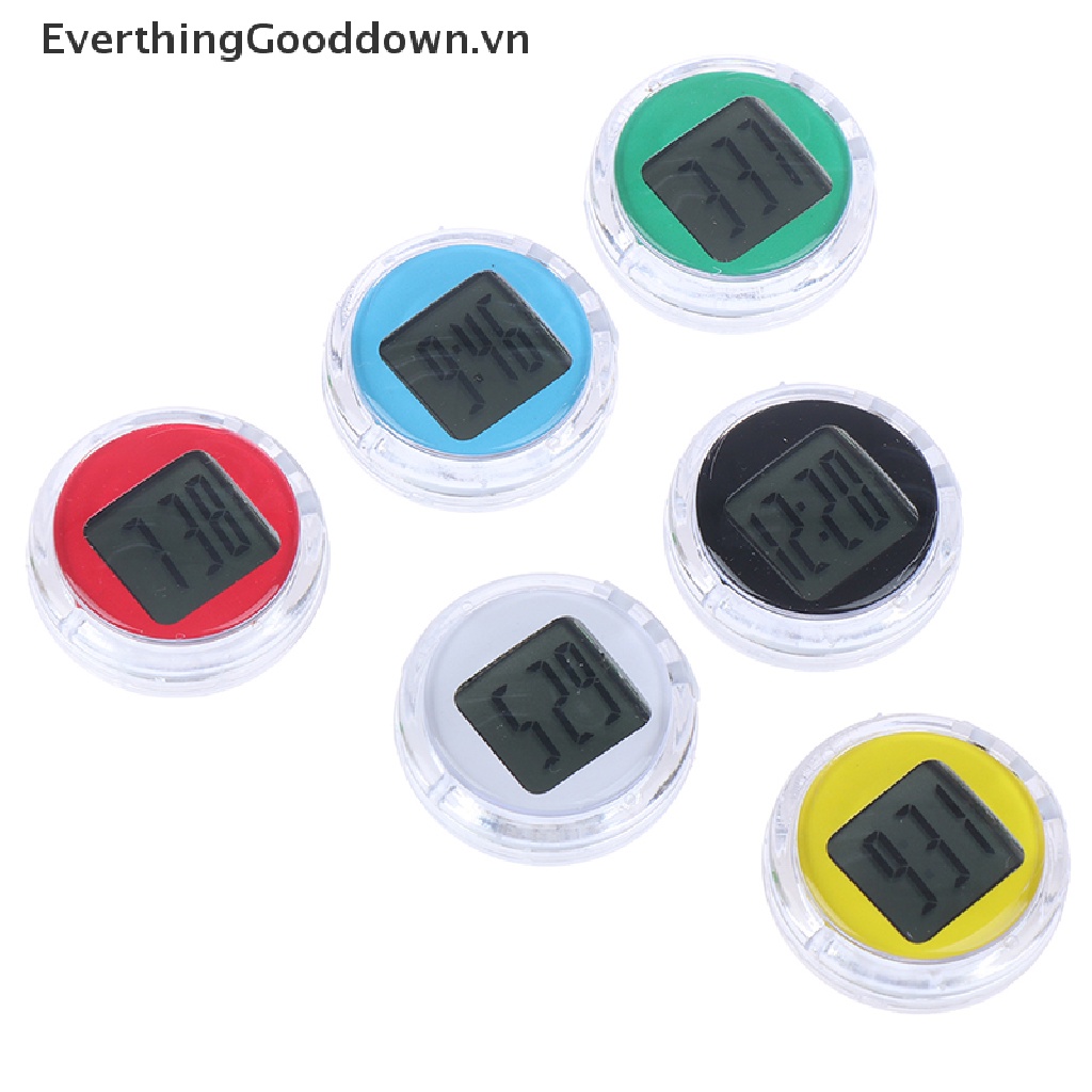 Everthingooddown 1 Đồng Hồ Điện Tử Chống Nước Thông Dụng Cho Xe Máy