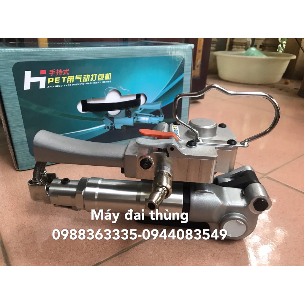 MÁY ĐAI THÙNG BÁN TỰ ĐỘNG KHÍ NÉN A19