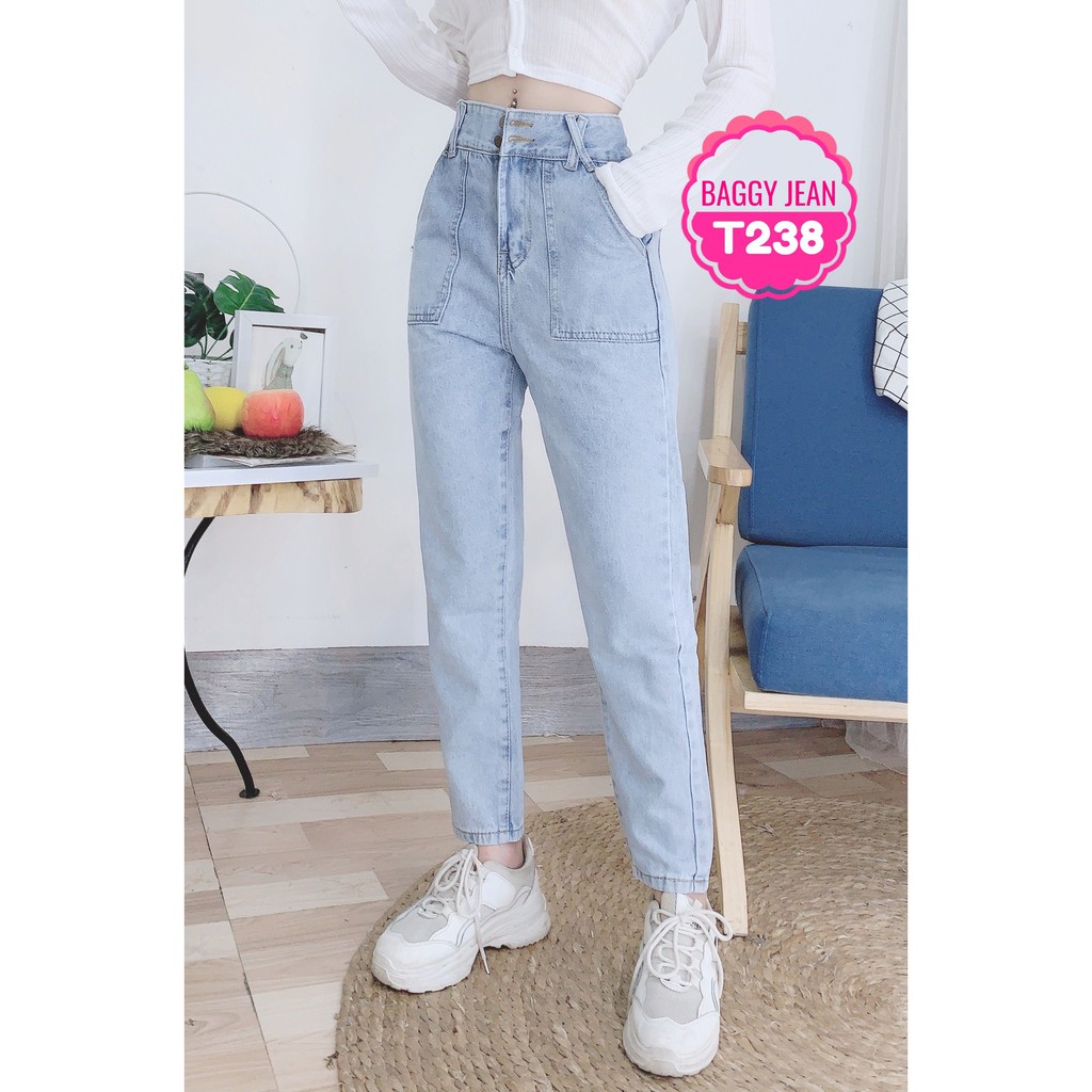 QUẦN BAGGY JEAN CỰC CHẤT (T238)⚡100% ẢNH THẬT⚡NN CHUYÊN SỈ - NN STORE