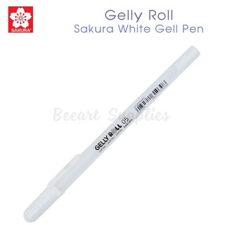 Bút gel gelly roll sakura màu trắng
