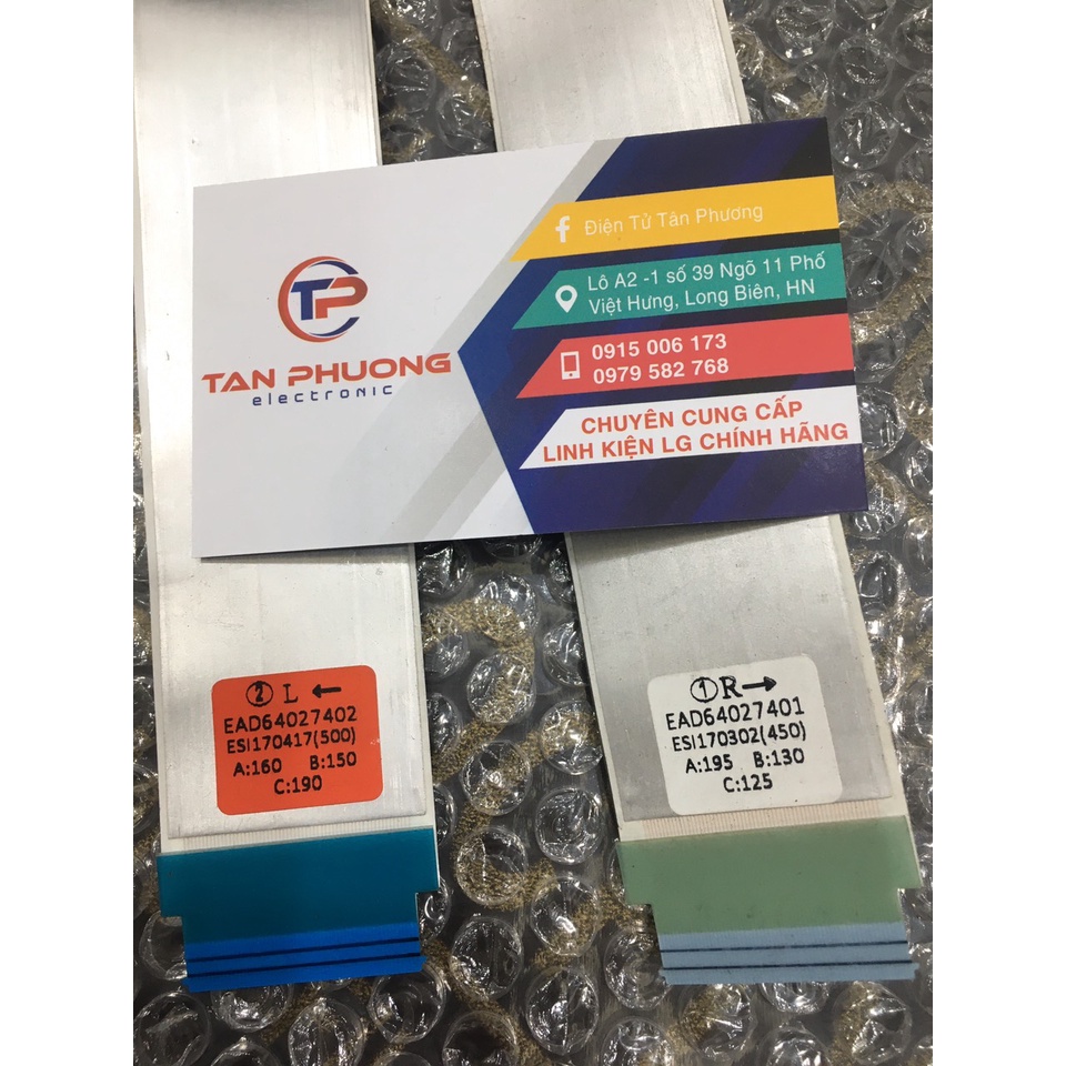 Cable,FFC cáp từ bo mạch chính lên màn hình tivi LG EAD64027402/EAD64027401