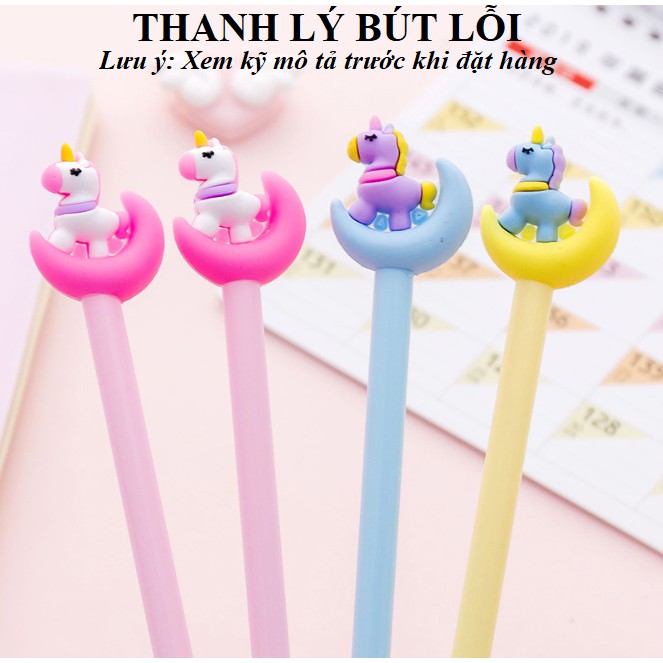 [1.300đ/C] Set 5 Bút Trăng Unicorn (Hàng Lỗi)