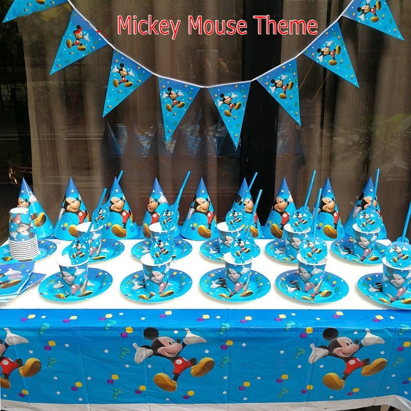 Bộ dụng cụ ăn uống hình chuột Mickey đáng yêu