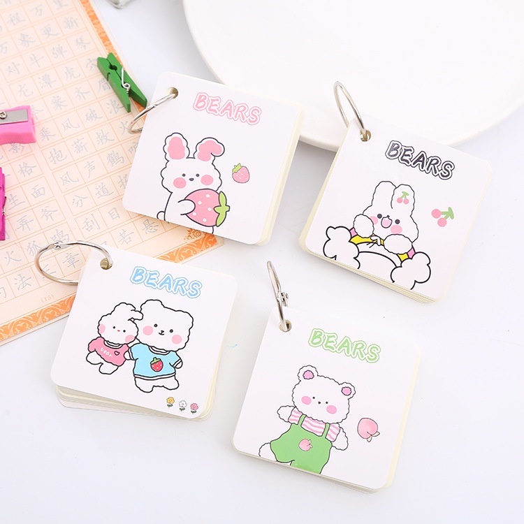 Sổ học từ vựng có móc treo tiện dụng ROSE196