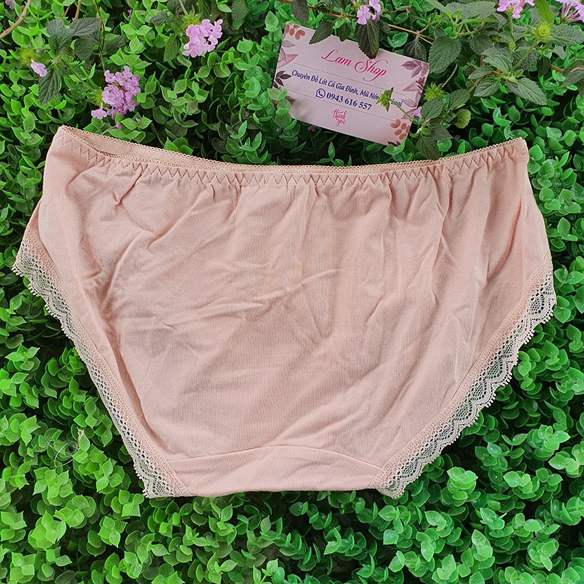 QUẦN LÓT NỮ CHÍNH HÃNG NANO 100% CÔTTON - SIZE TỪ 35KG ĐẾN 90KG - BIGSIZE