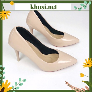Giày búp bê cao gót bóng 9p xk-0007