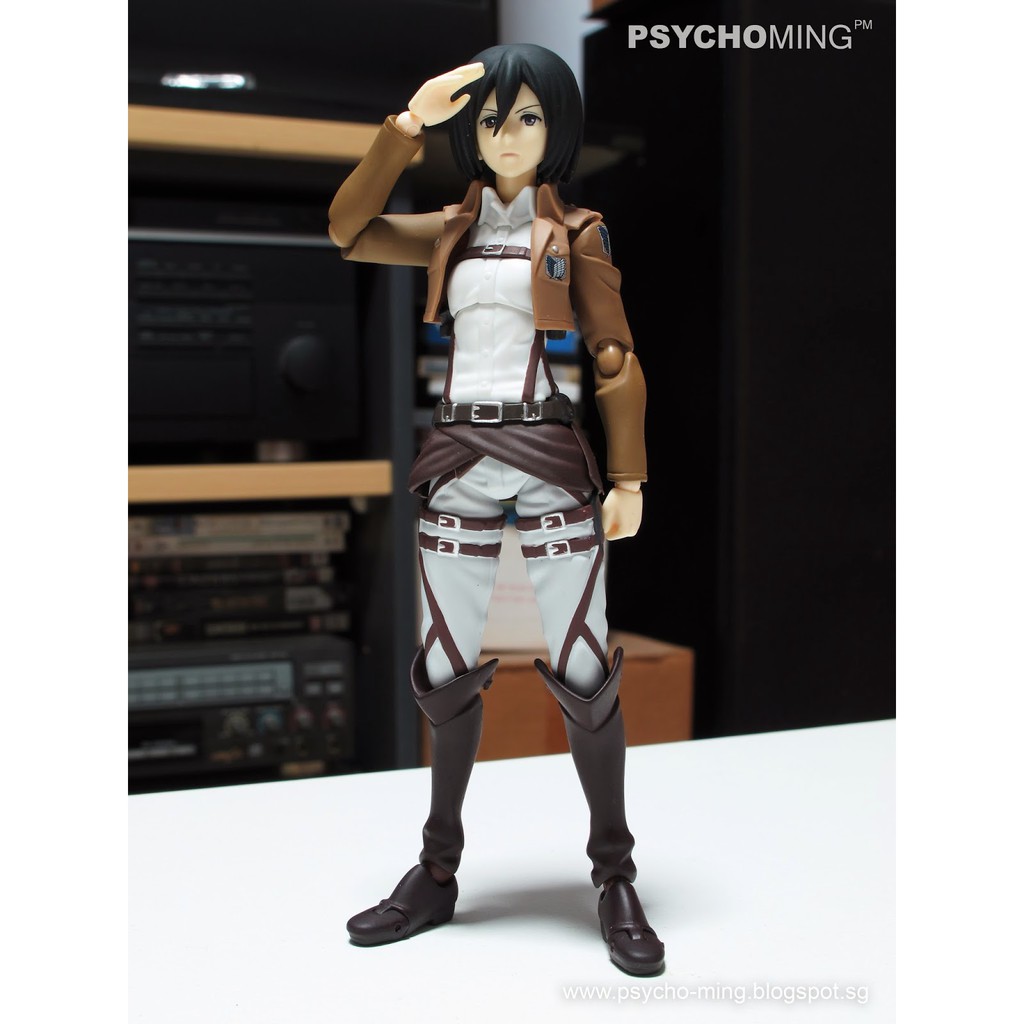 🌟GIÁ HỦY DIỆT🌟 Mô Hình Mikasa Attack on Titan Figma 203 Full Box