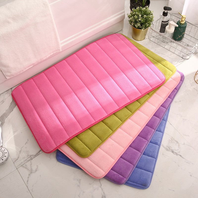 THẢM CHÙI CHÂN DẦY MỀM MỊN SIÊU THẤM NƯỚC 60x40 CM DÙNG CHO NHÀ TẮM PHÒNG KHÁCH