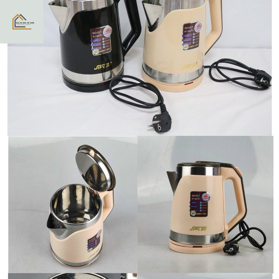 Ấm siêu tốc , bình siêu tốc , ấm đun nước JIPLAI ST20 2.5l công suất lớn 1500W chính hãng Thái Lan bảo hành 6 tháng