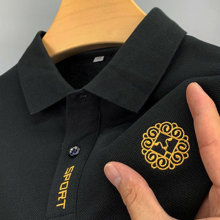 Áo polo Ngắn Tay Màu Sắc Đơn Giản Dành Cho Nam