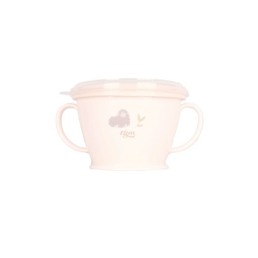 Cốc Đựng Nước, Đồ Ăn Cho Bé Có Tay Cầm NON - SPILL SNACK CUP Chính Hãng TGM Có Nắp Đậy Chống Đổ