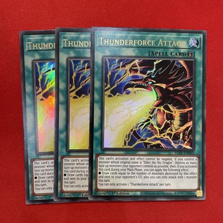 [Thẻ Bài Yugioh Chính Hãng] Thunderforce Attack