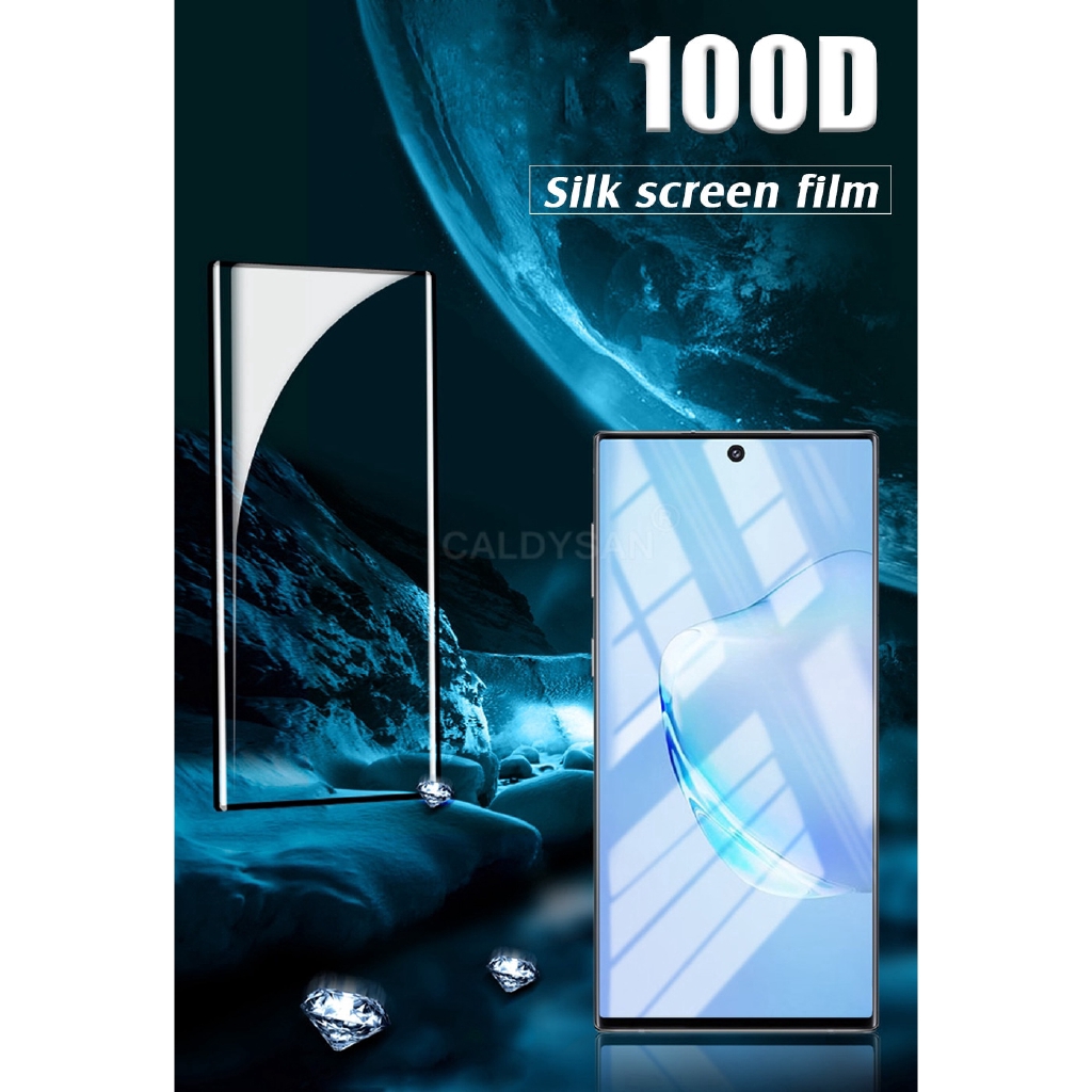 Kính cường lực 100D bảo vệ toàn màn hình cho Samsung Galaxy S8 S9 S10 Plus S10E S7 Note 8 9 10 Pro tiện dụng