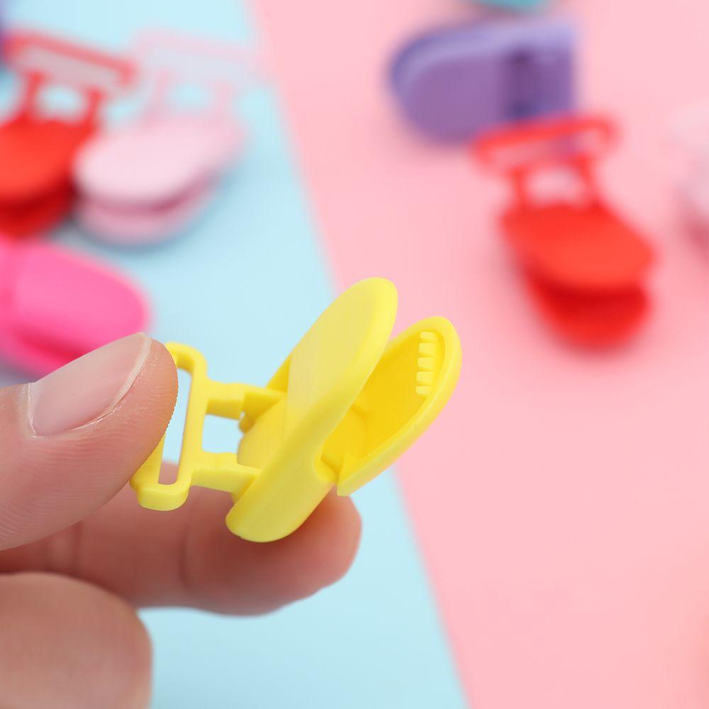 NIUYOU Set 5 / 10 Kẹp Núm Vú Giả Nhiều Màu Sắc Cho Bé Mọc Răng