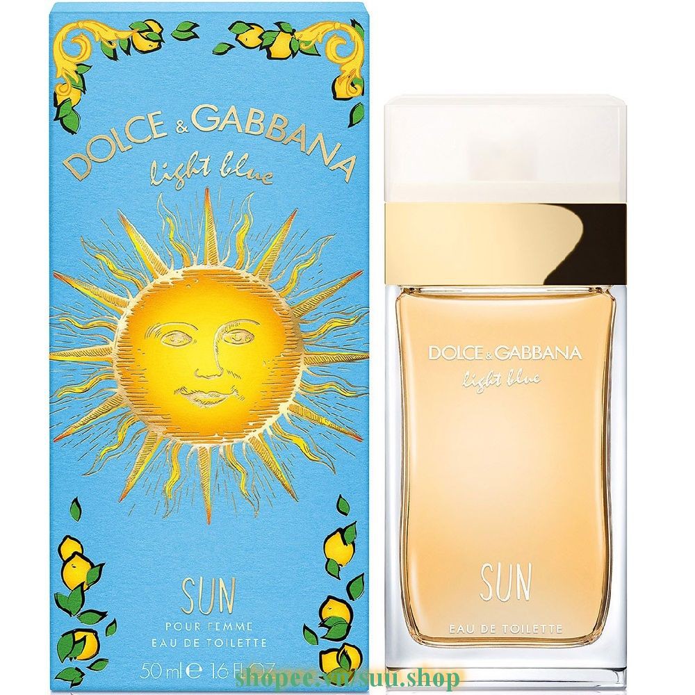Nước Hoa Nữ 100Ml Dolce & Gabbana Light Blue Sun, suu.shop Cam Kết 100% Chính Hãng.