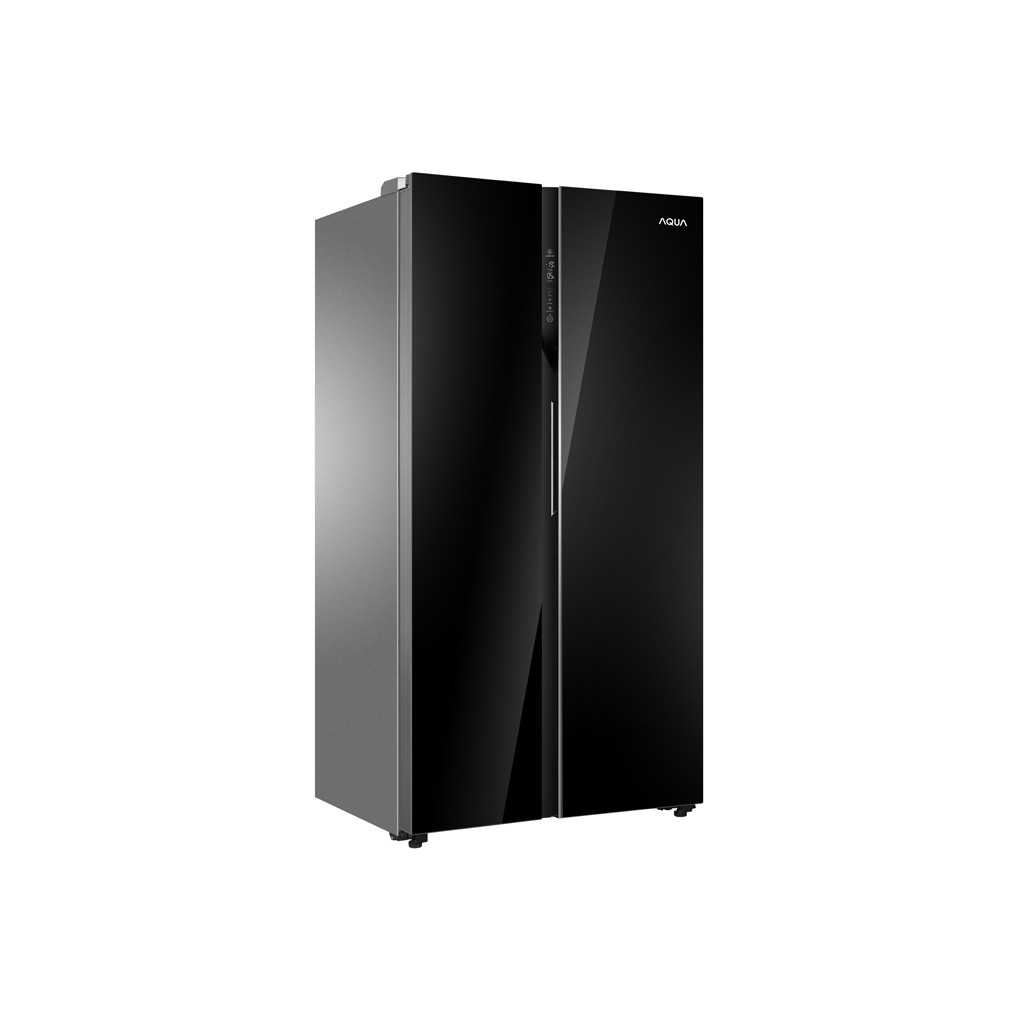 [ VẬN CHUYỂN MIỄN PHÍ KHU VỰC HÀ NỘI ]  Tủ lạnh Aqua 6 cửa màu đen 553/515 lít AQR-IG696FS(GB)