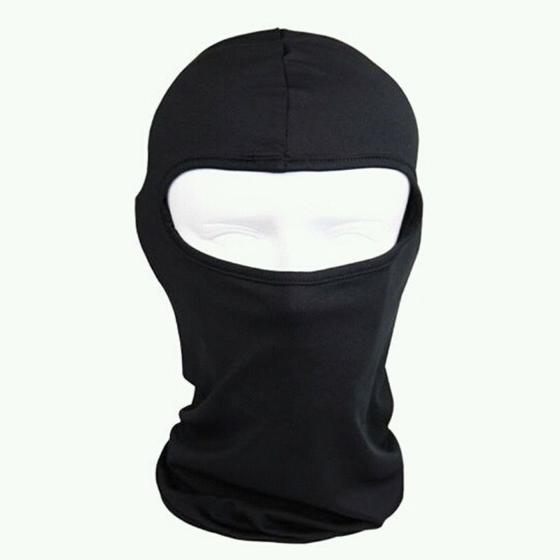 Khăn trùm đầu Ninja Fullface đi phượt (Màu đen)