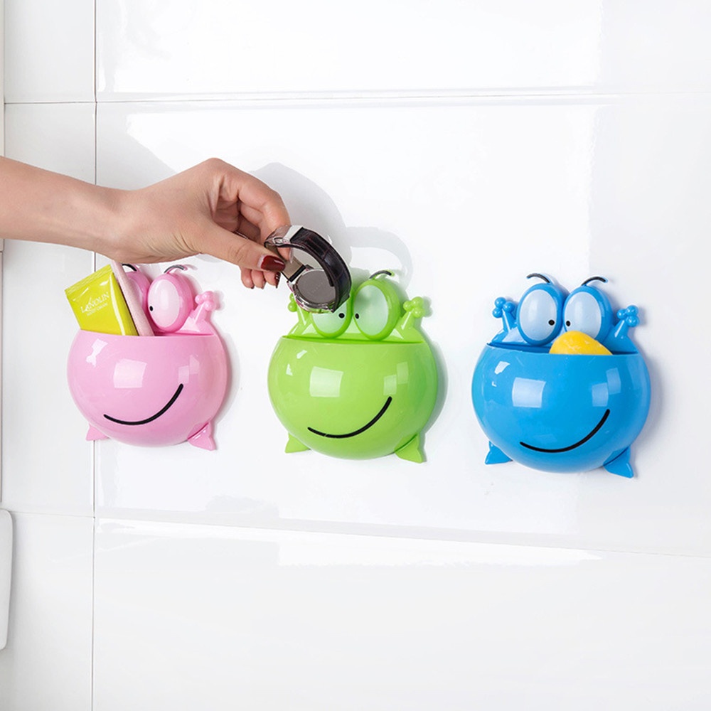Giá Đỡ Bàn Chải Đánh Răng Coccinella Septempunctata/Ladybug Có Giác Hút Gắn Tường Nhà Tắm