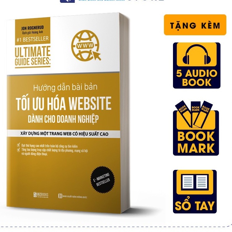 Kèm Quà Tặng Sách - BIZBOOKS - Hướng Dẫn Bài Bản Tối Ưu Hóa Website Dành Cho Doanh Nghiệp - 1 BEST SELLER