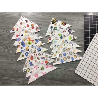 Set 10 yếm tam giác cho bé