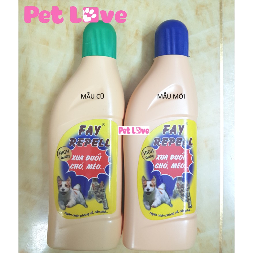 Fay Repell (200ml) ngăn chó mèo phóng uế, cắn phá đồ đạc, khử mùi hôi