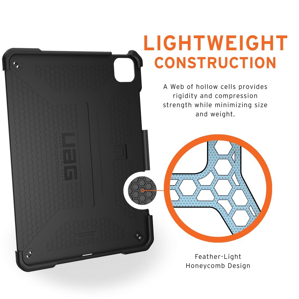 Ốp UAG Metropolis cho iPad Air 10.9&quot; (2020 / non-auto sleep) &amp; iPad Pro 11&quot; (2020)