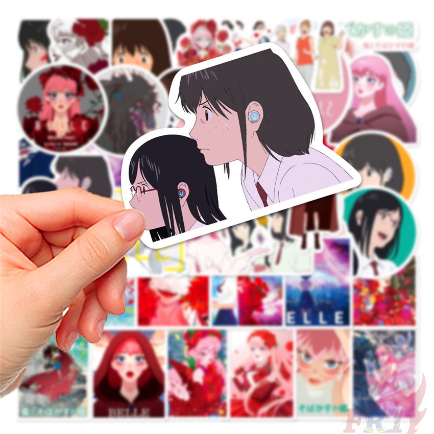 ❉ Belle: The Princess of Dragons and Tàn Nhang Series 01 Sticker ❉ Bộ 50 Sticker Chống Thấm Nước Họa Tiết Doodle Hợp Thời Trang